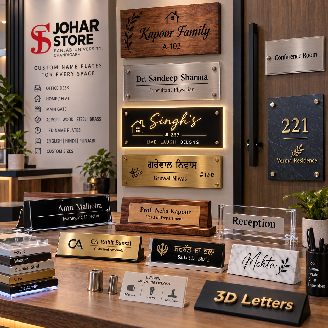 Name Plates